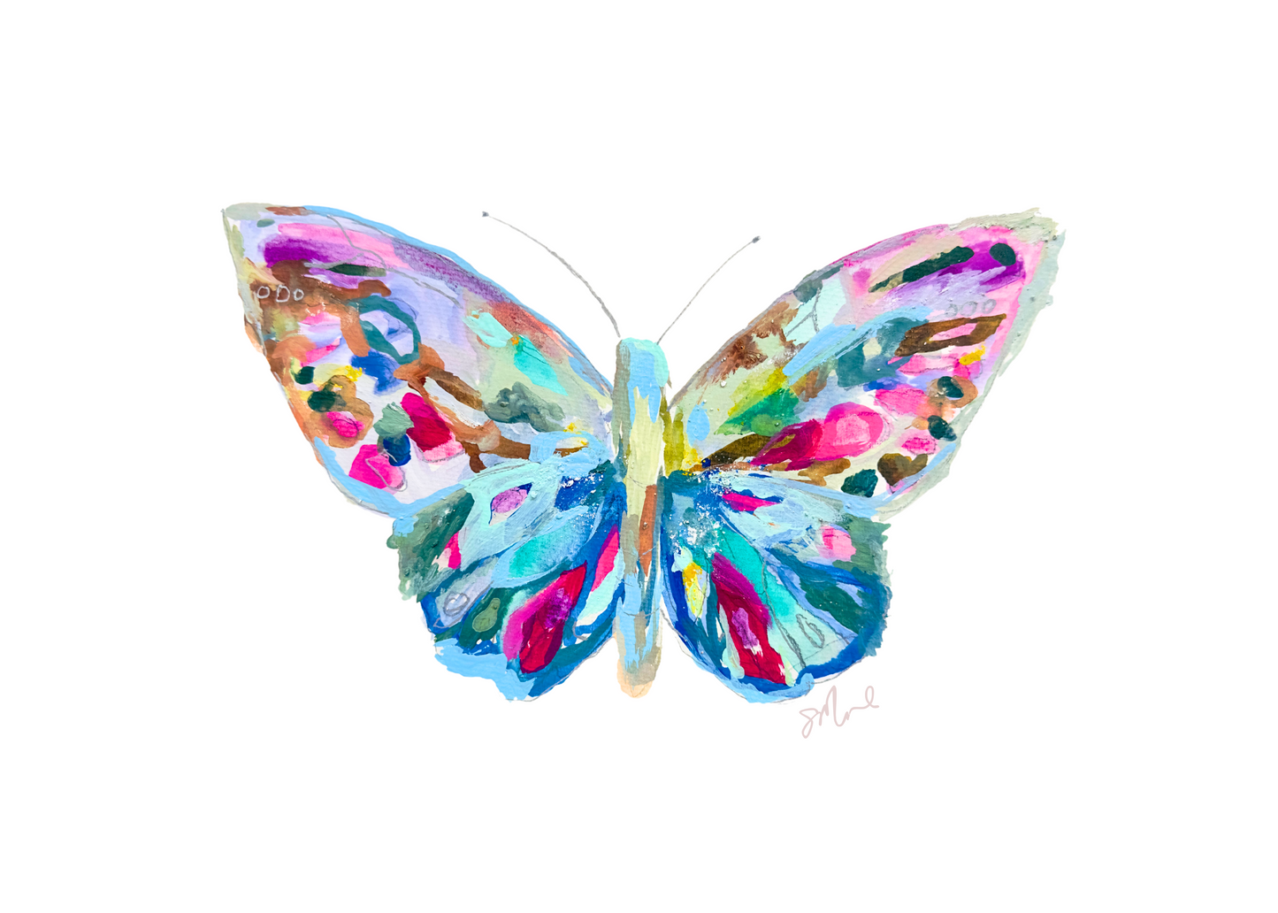 “Butterfly Fly” print