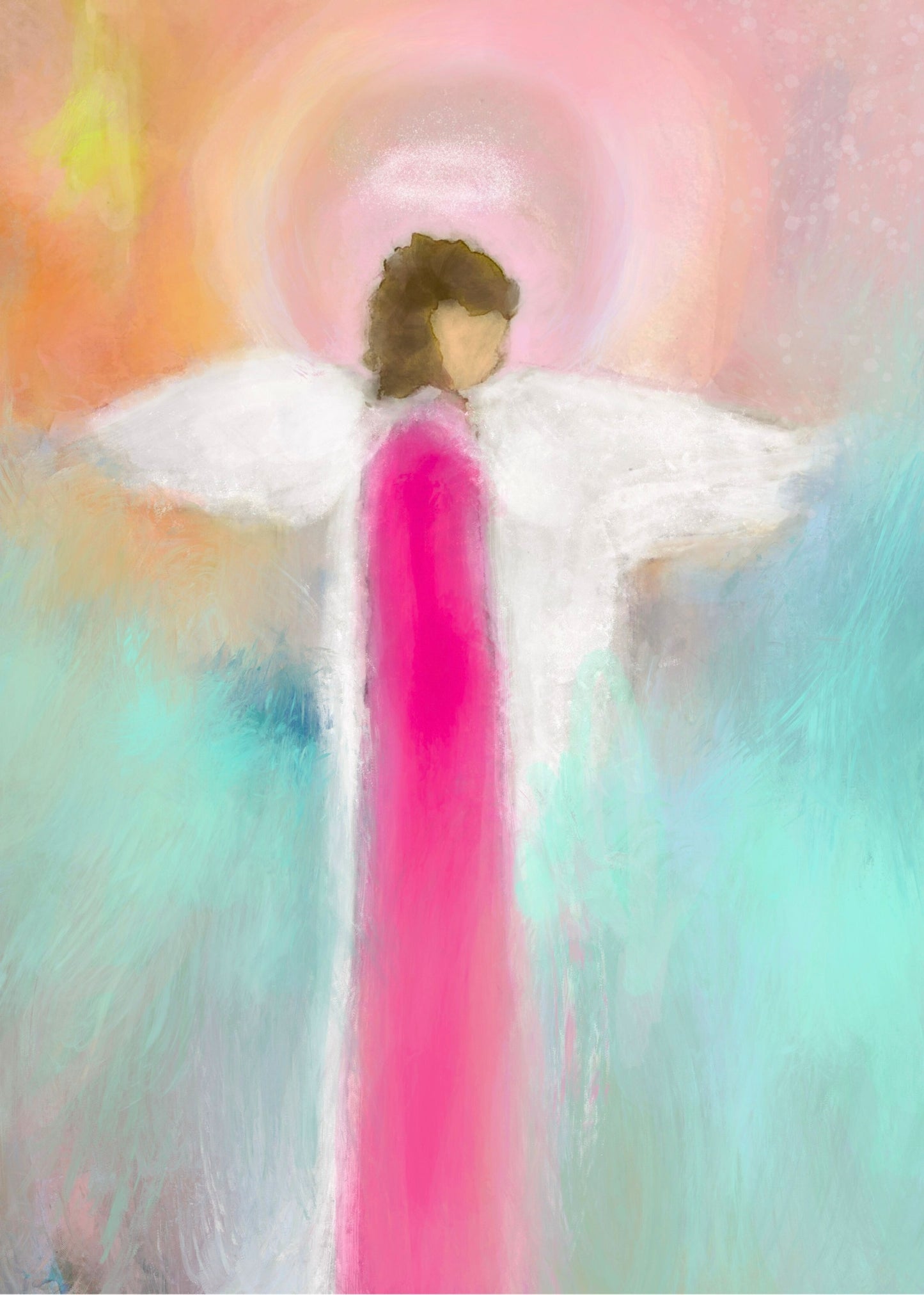 "Guardian Angel 2" 5x7 print