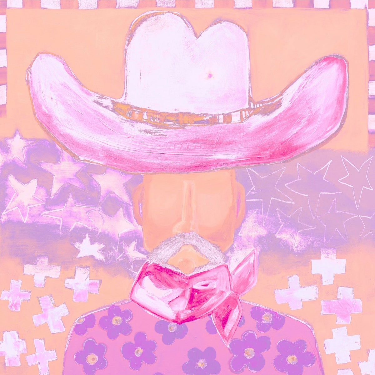 Mr. Cowboy | 12x12 Print