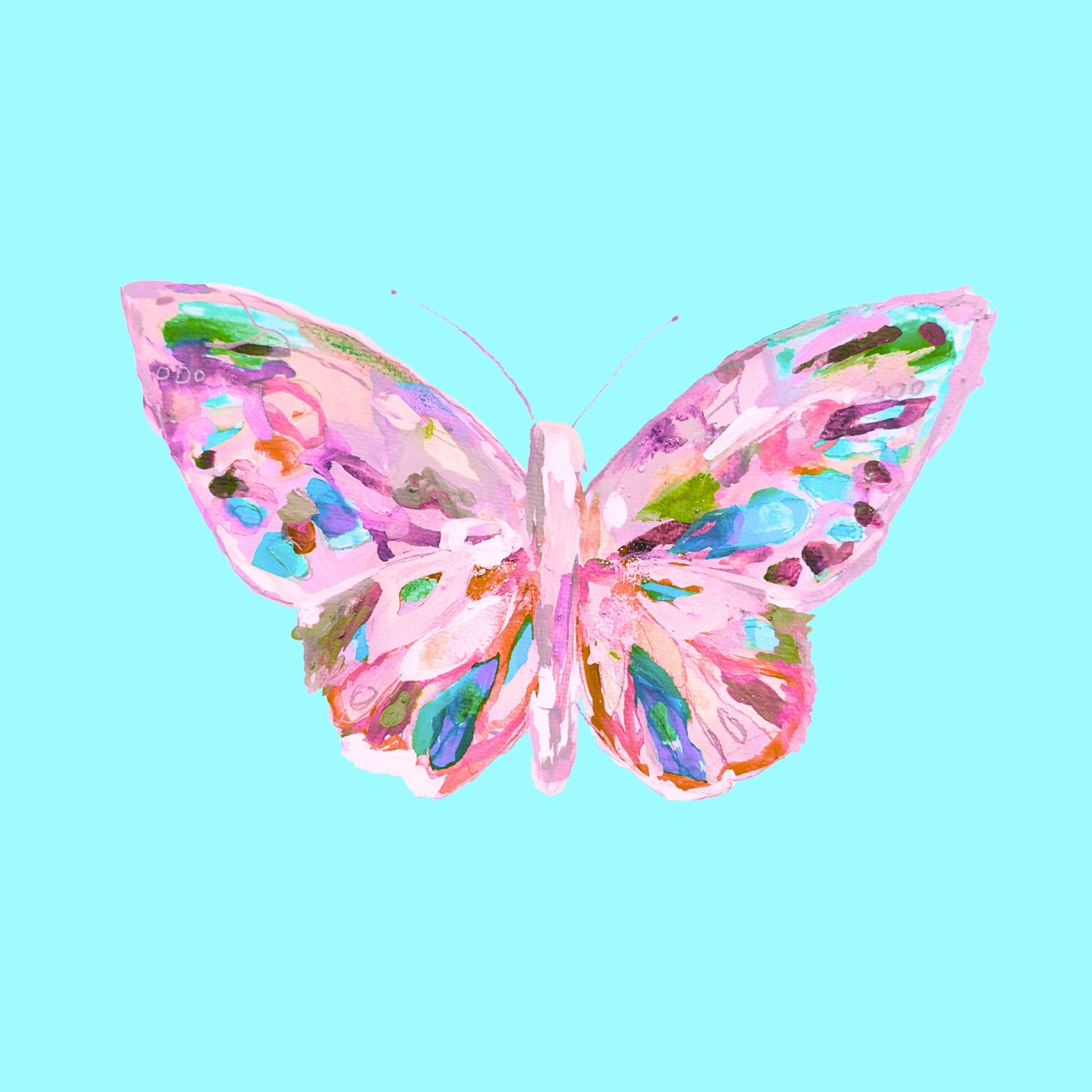 Limited Edition 5x5" Butterfly Print