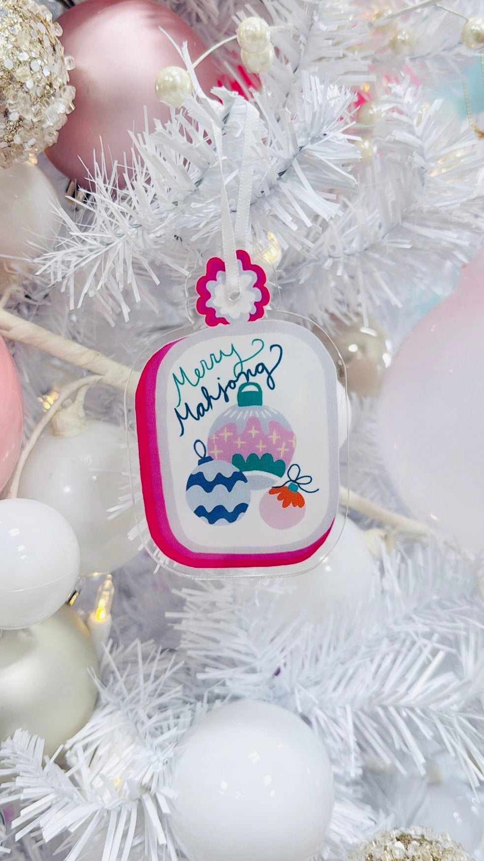 Merry Mahjong Ornament