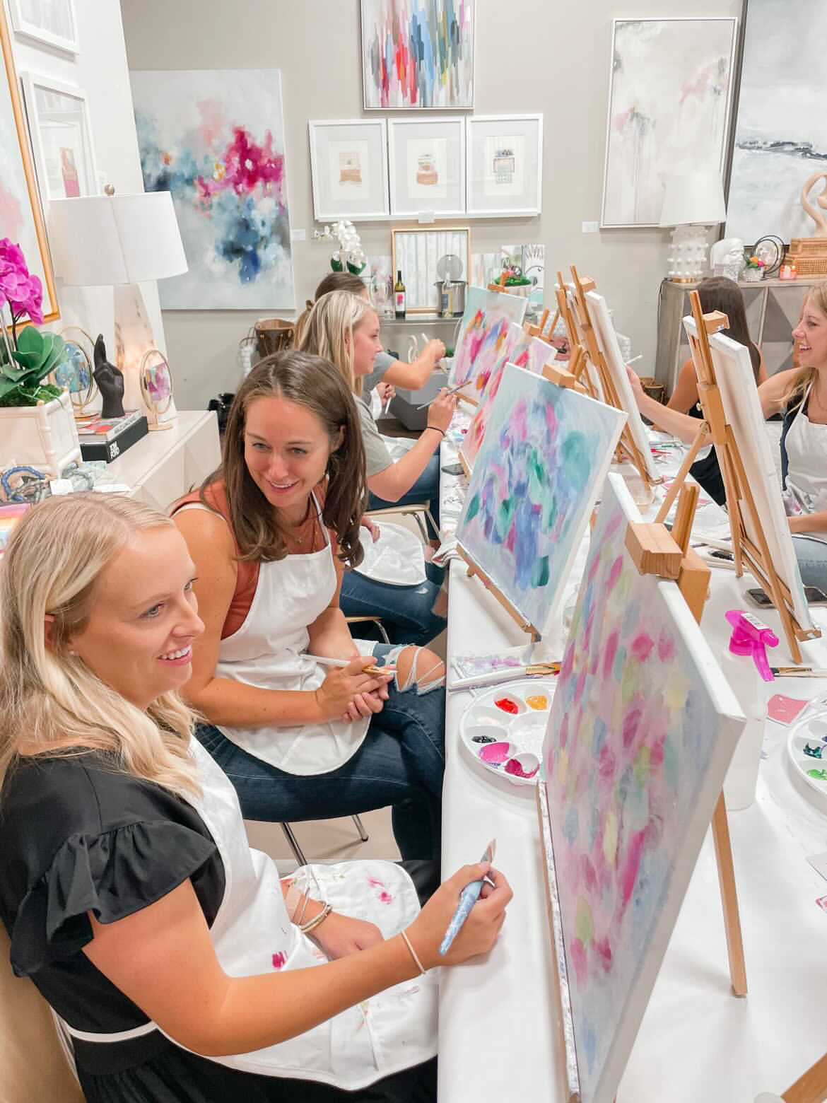 Galentines Abstract Art Class: Wednesday, February 12th