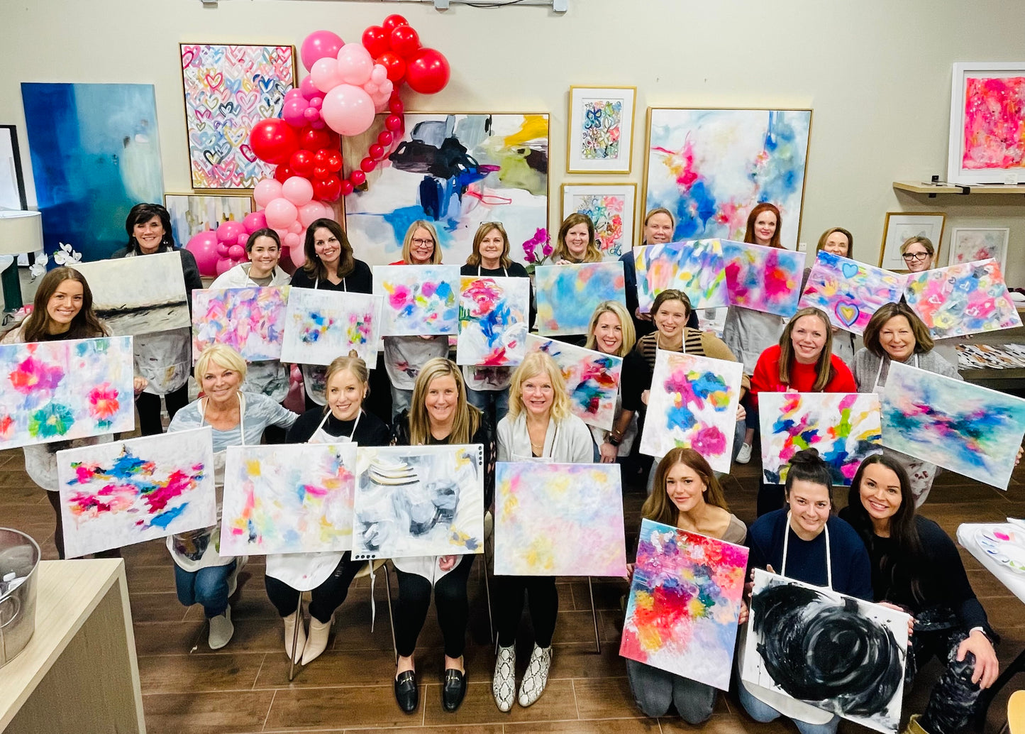 Galentines Abstract Art Class: Wednesday, February 12th