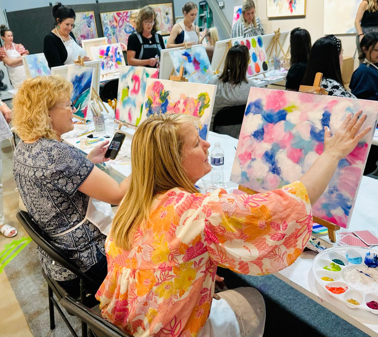 Galentines Abstract Art Class: Wednesday, February 12th