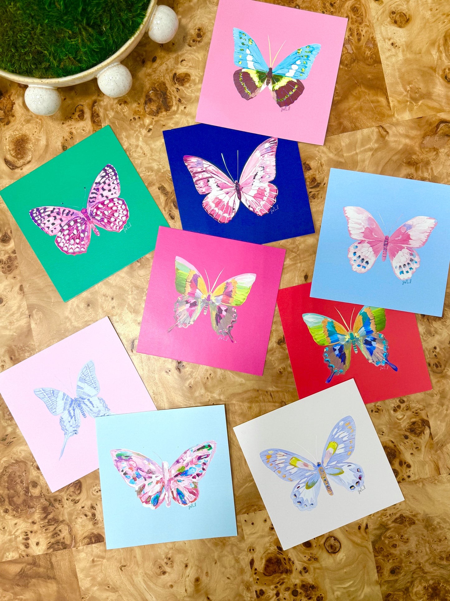 Limited Edition 5x5" Butterfly Print