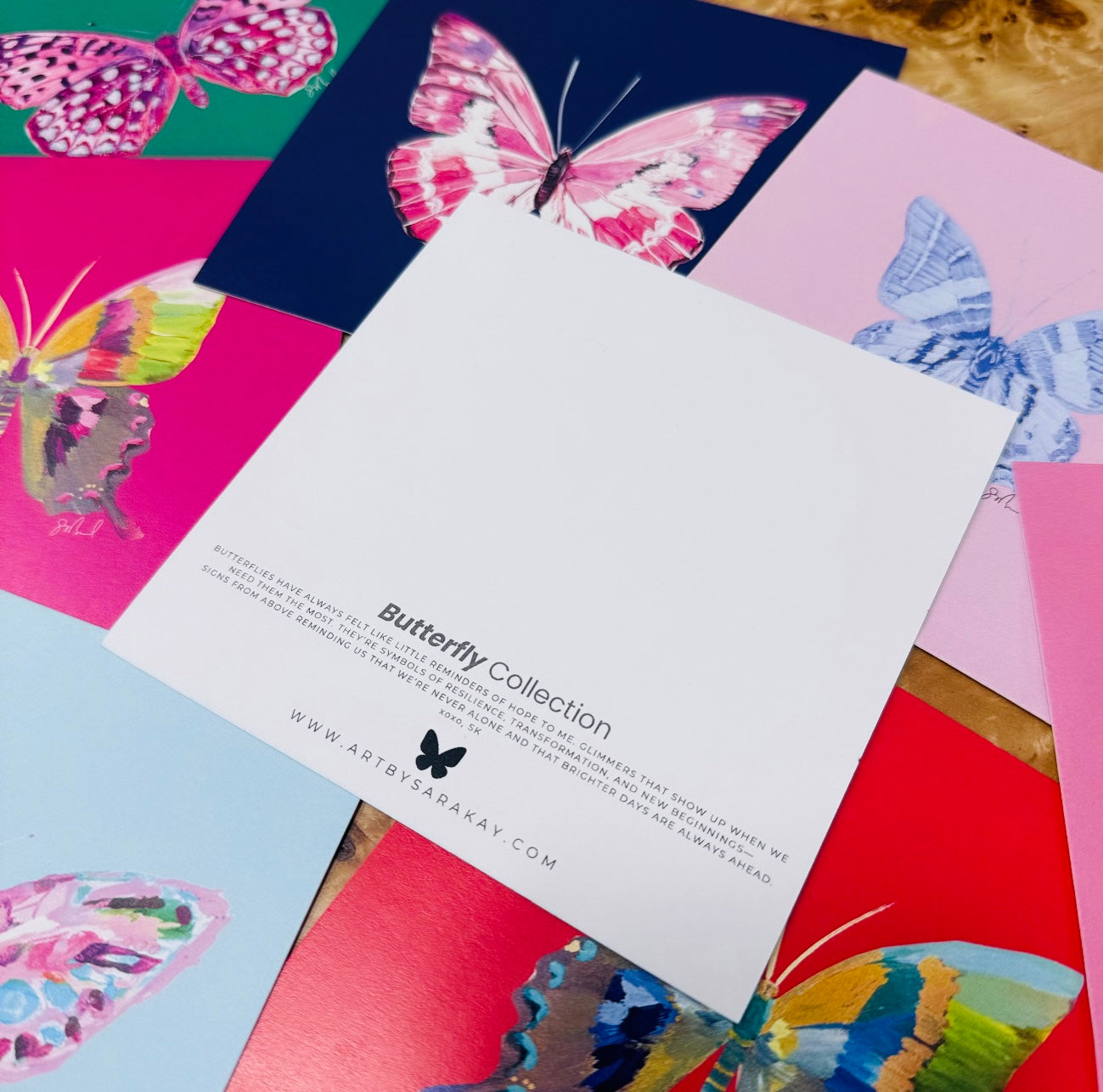 Limited Edition 5x5" Butterfly Print