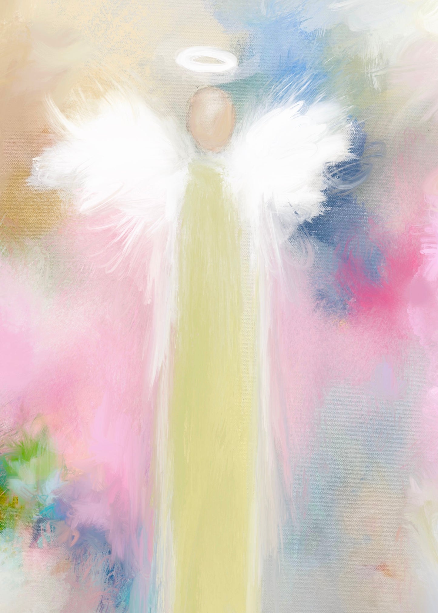 "Guardian Angel 444" print