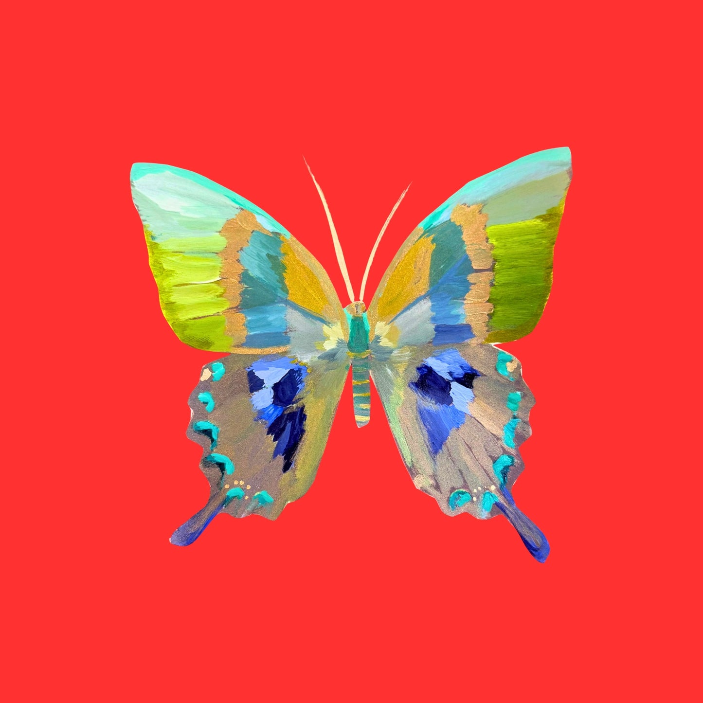 Limited Edition 5x5" Butterfly Print