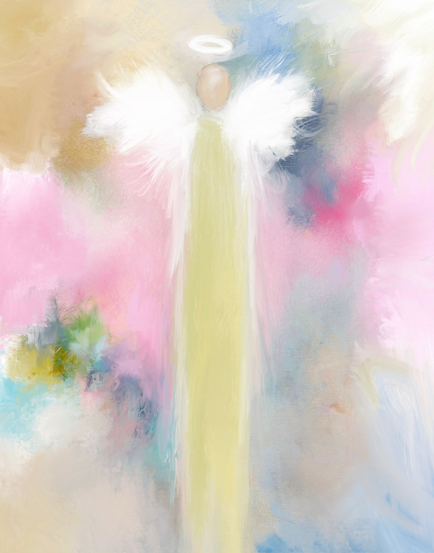 "Guardian Angel 444" print