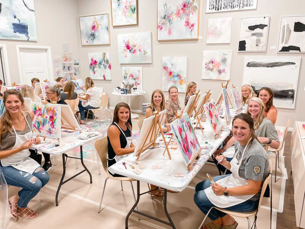 Galentines Abstract Art Class: Wednesday, February 12th