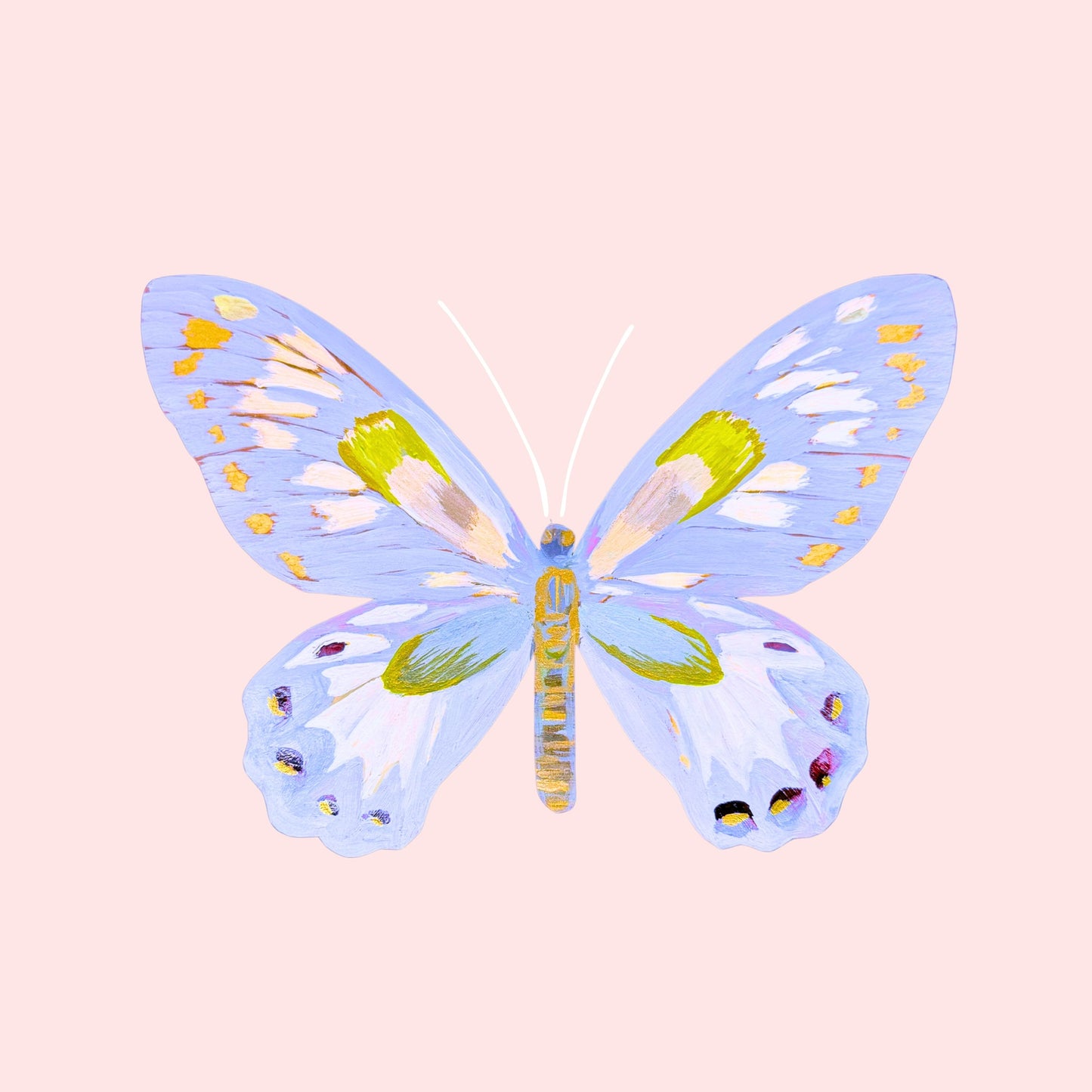 Limited Edition 5x5" Butterfly Print