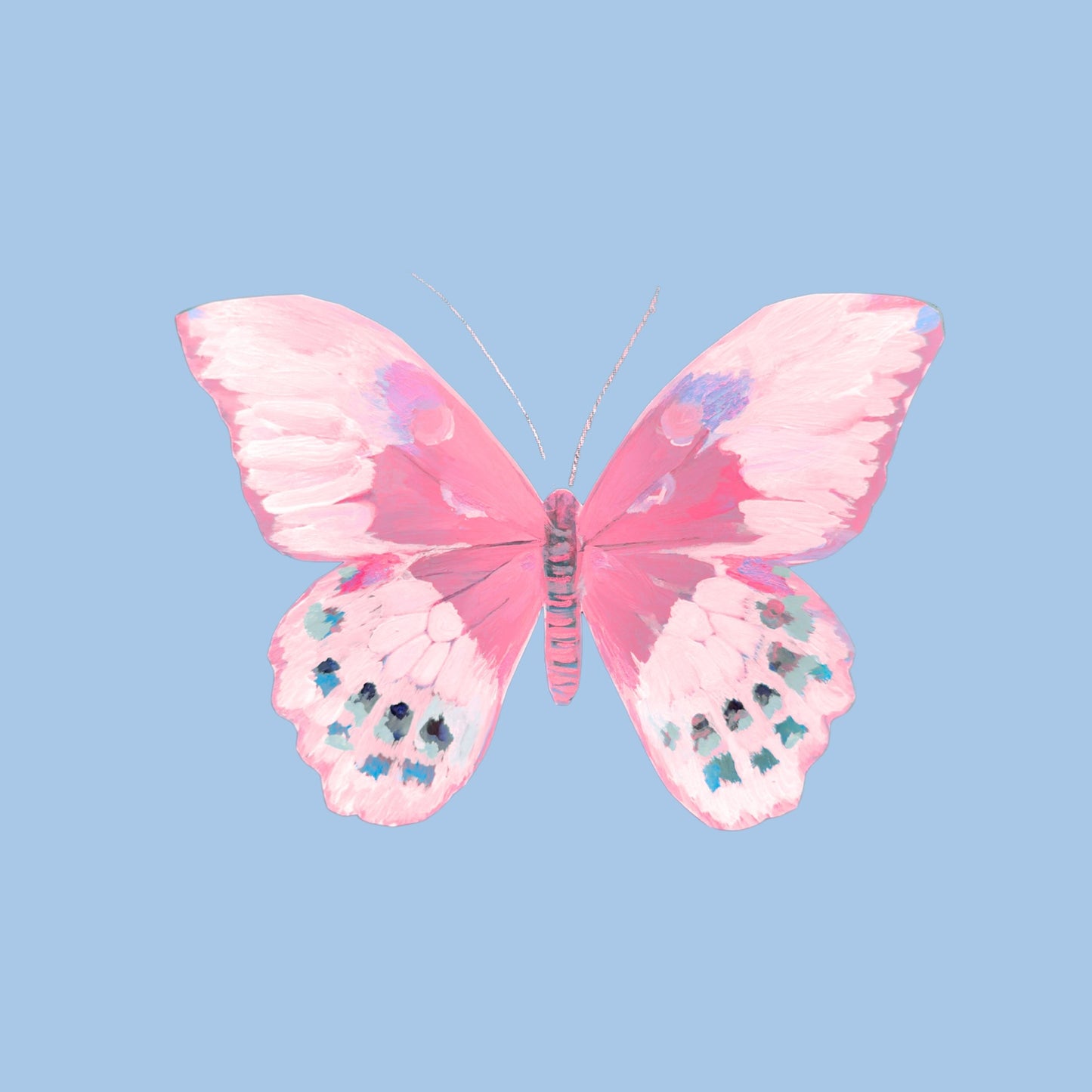 Limited Edition 5x5" Butterfly Print