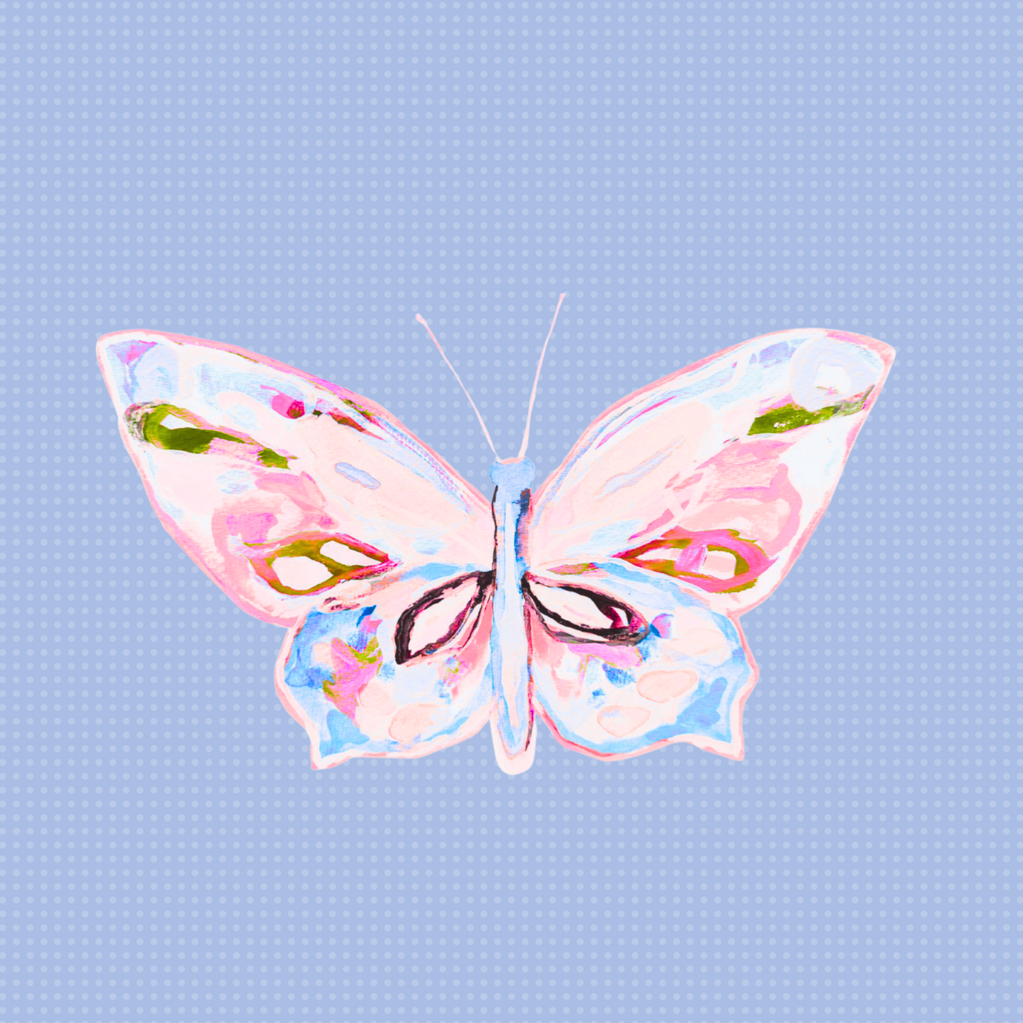 Limited Edition 5x5" Butterfly Print