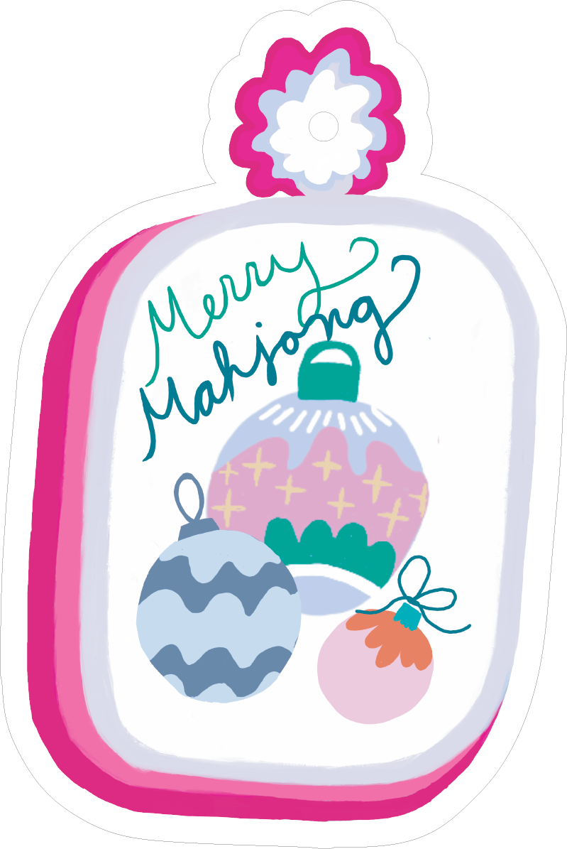 Merry Mahjong Ornament