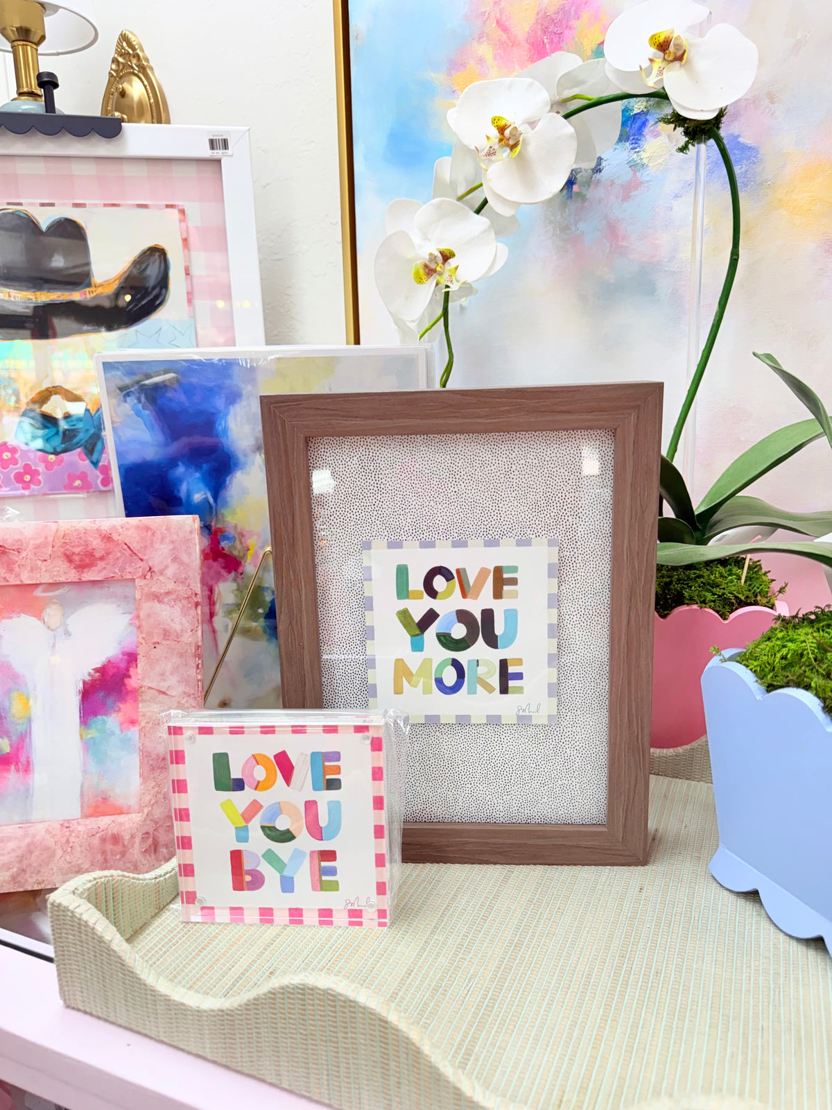 "Love You Bye" Print