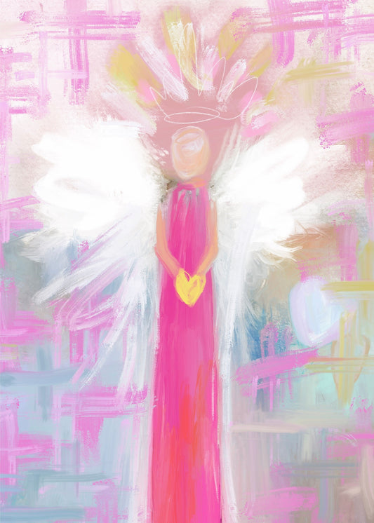 "Guardian Angel 1" 5x7 print