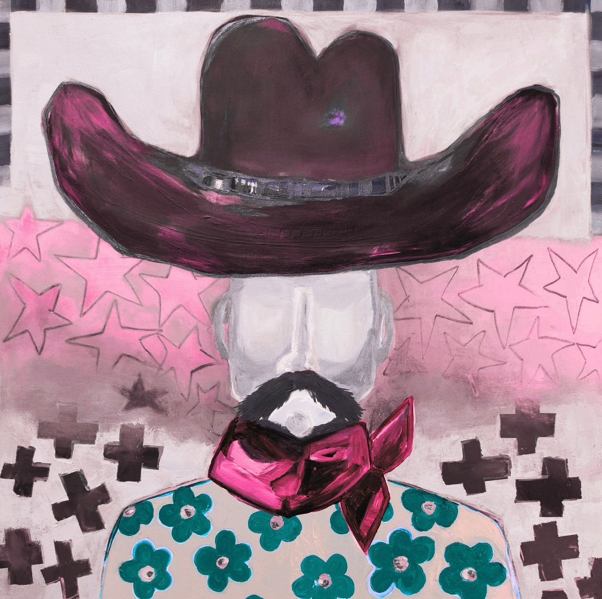 Mr. Cowboy | 12x12 Print