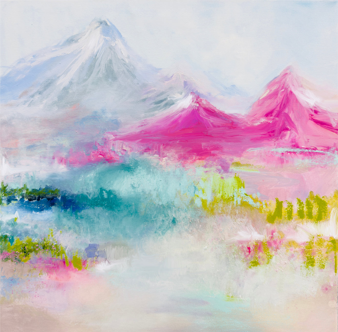 8x8 Acrylic Block: Landscapes