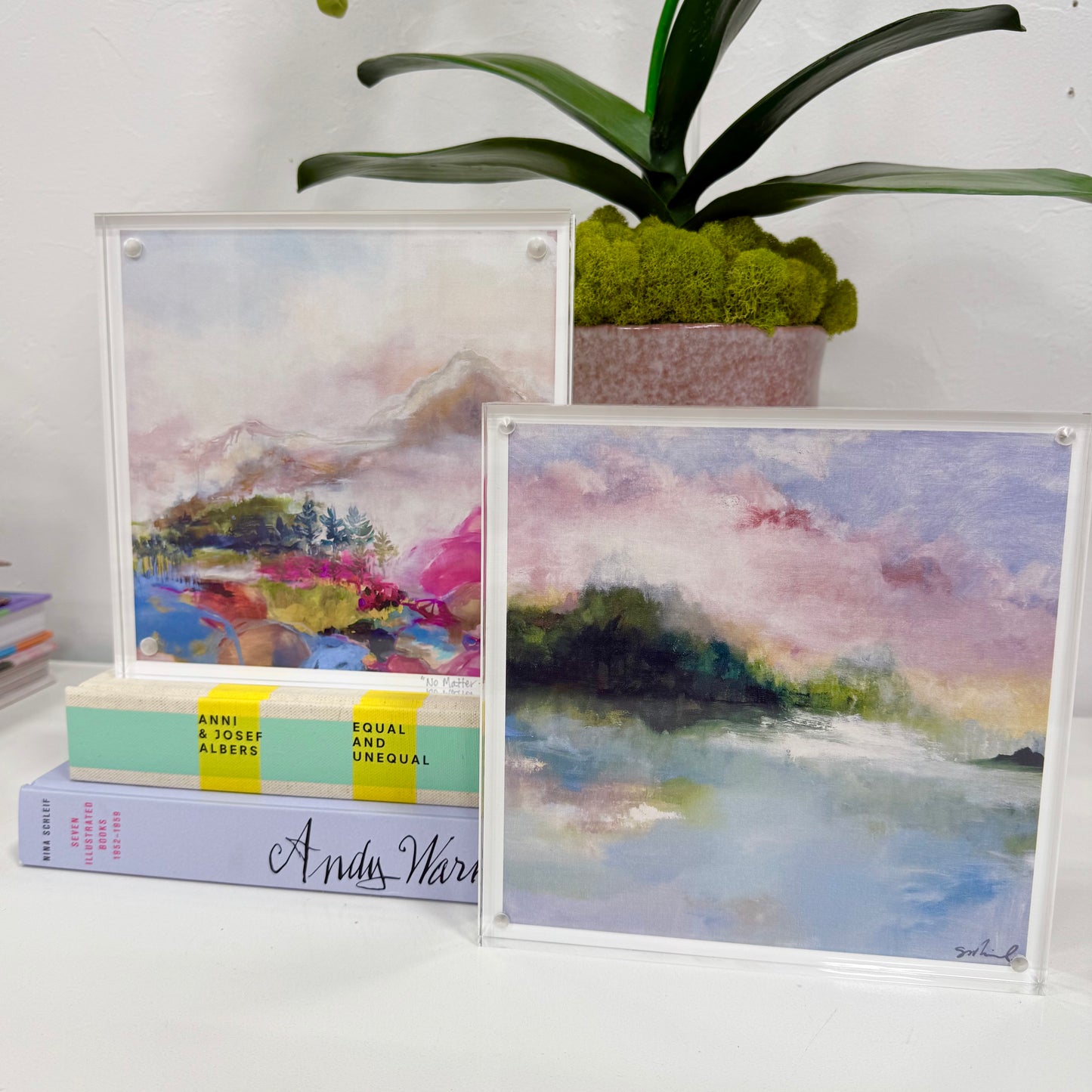 8x8 Acrylic Block: Landscapes